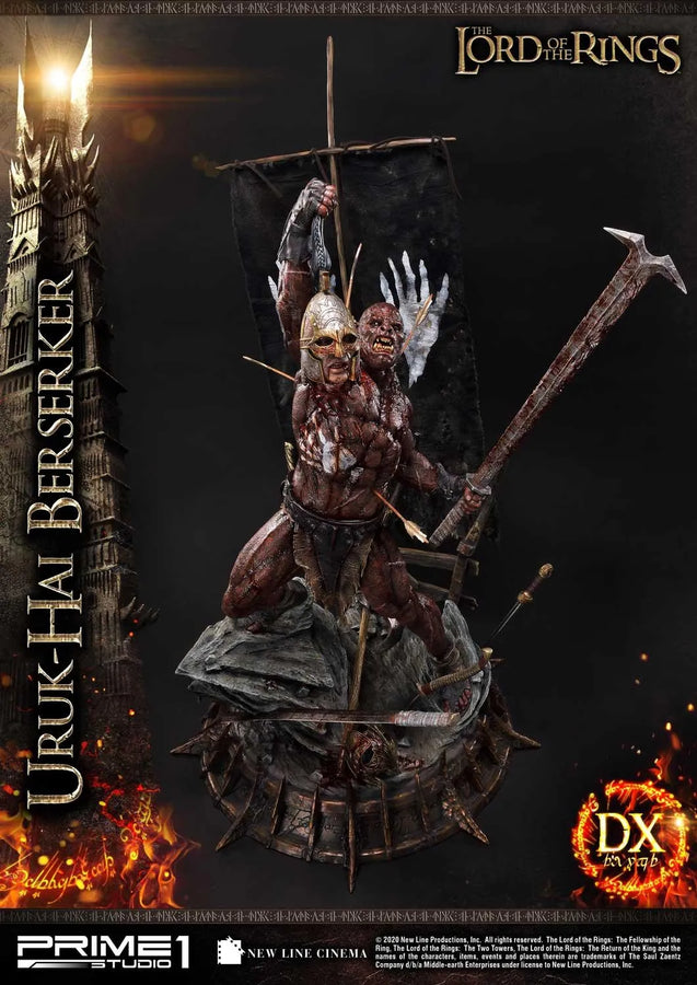 Uruk-Hai Berserker (Deluxe Version) The Lord of the Rings: The Two Towers (Film) – Prime1Studio – ActionFigure Brasil