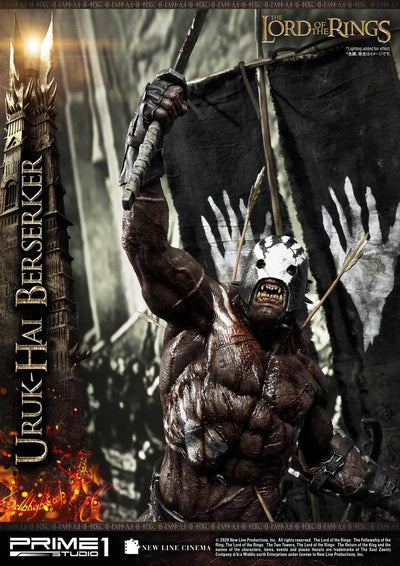 Uruk-Hai Berserker (Regular Version) The Lord of the Rings: The Two Towers (Film) – Prime1Studio – ActionFigure Brasil