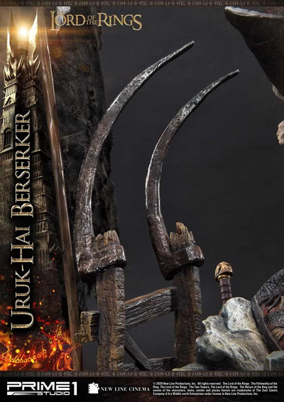 Uruk-Hai Berserker (Regular Version) The Lord of the Rings: The Two Towers (Film) – Prime1Studio – ActionFigure Brasil