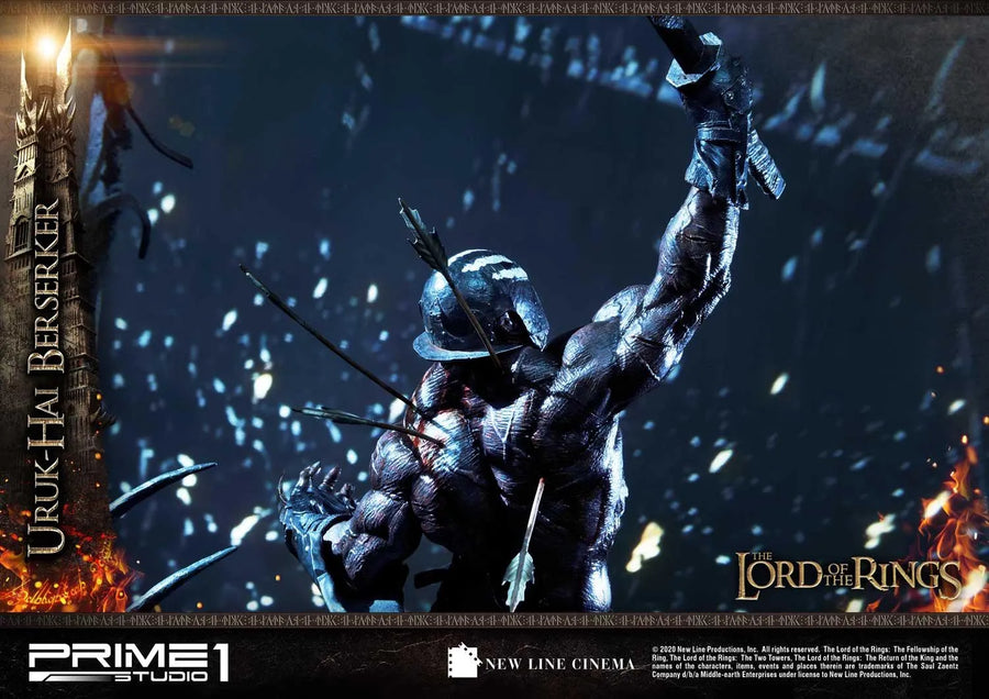 Uruk-Hai Berserker (Regular Version) The Lord of the Rings: The Two Towers (Film) – Prime1Studio – ActionFigure Brasil