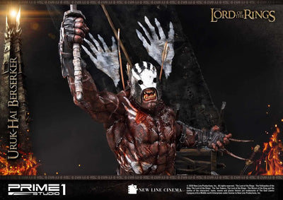 Uruk-Hai Berserker (Regular Version) The Lord of the Rings: The Two Towers (Film) – Prime1Studio – ActionFigure Brasil