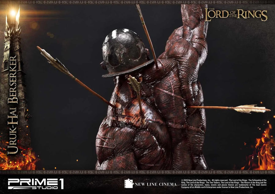 Uruk-Hai Berserker (Regular Version) The Lord of the Rings: The Two Towers (Film) – Prime1Studio – ActionFigure Brasil