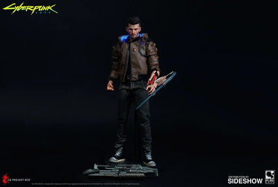 V Male and Yaiba Kusanagi – PureArts – ActionFigure Brasil — com base expositora