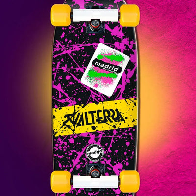 Valterra Madrid (Complete) - LIMITED EDITION: 1985 (Complete Version) – Madrid Skateboards – ActionFigure Brasil — close