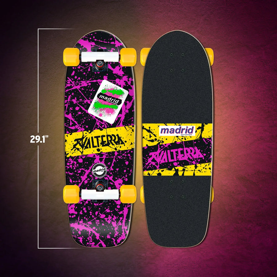 Valterra Madrid (Complete) - LIMITED EDITION: 1985 (Complete Version) – Madrid Skateboards – ActionFigure Brasil