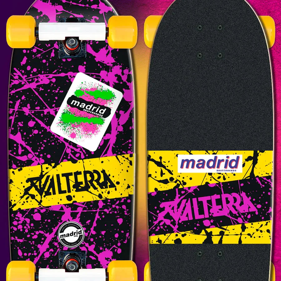 Valterra Madrid (Complete) - LIMITED EDITION: 1985 (Complete Version) – Madrid Skateboards – ActionFigure Brasil