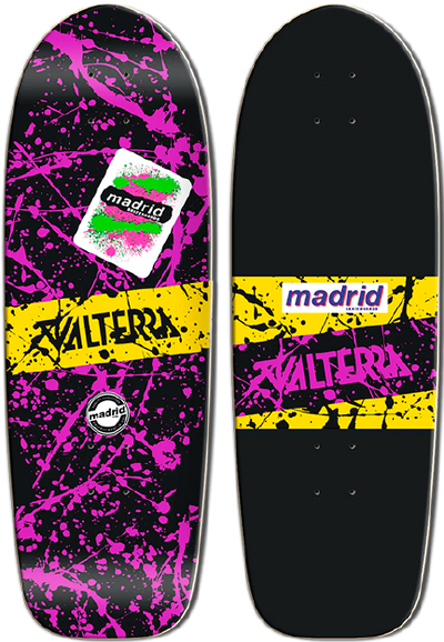 Valterra Madrid - LIMITED EDITION: 1985 (Standard Edition) – Madrid Skateboards – ActionFigure Brasil