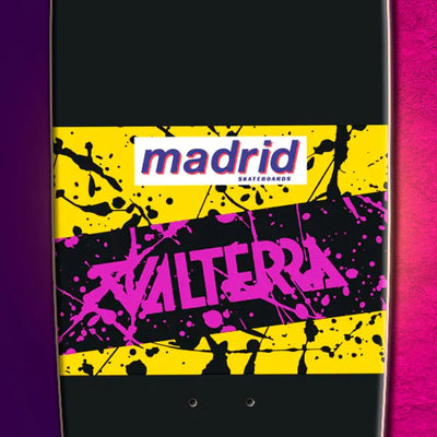 Valterra Madrid - LIMITED EDITION: 1985 (Standard Edition) – Madrid Skateboards – ActionFigure Brasil — embalagem
