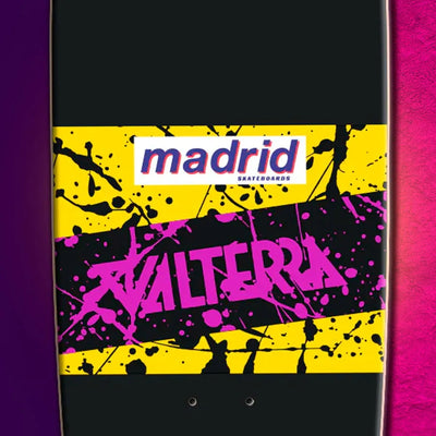 Valterra Madrid - LIMITED EDITION: 1985 (Standard Edition) – Madrid Skateboards – ActionFigure Brasil — ângulo diferente