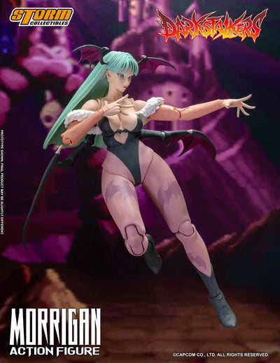 Vampire - Morrigan Aensland - 1/12 (Storm Collectibles)ㅤ – Storm Collectibles – ActionFigure Brasil — ambientada