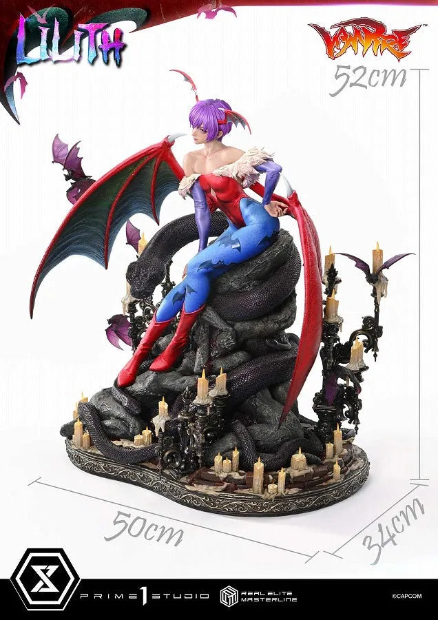 Vampire: The Night Warriors - Lilith Aensland - Real Elite Masterline - 1/4 (Prime 1 Studio)ㅤ – Prime 1 Studio as Manufacturer – ActionFigure Brasil