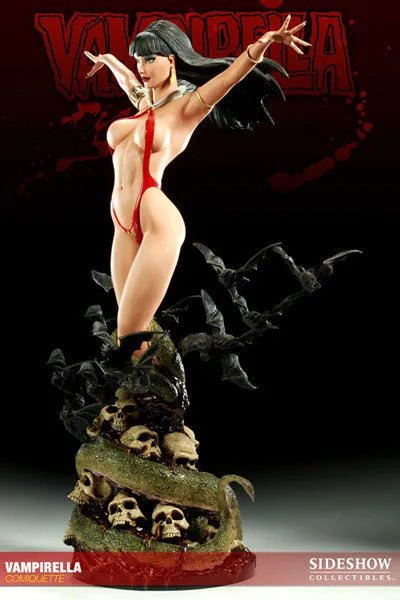 Vampirella - Comiquetteㅤ – Sideshow Collectibles – ActionFigure Brasil — detalhe do produto