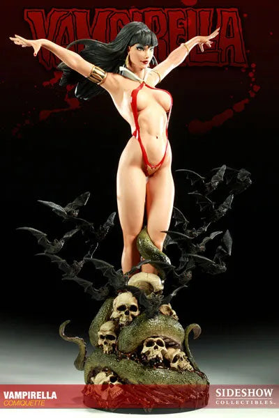 Vampirella - Comiquetteㅤ – Sideshow Collectibles – ActionFigure Brasil — iluminação de estúdio