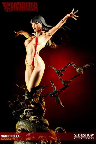 Vampirella - Comiquetteㅤ – Sideshow Collectibles – ActionFigure Brasil — detalhe do produto