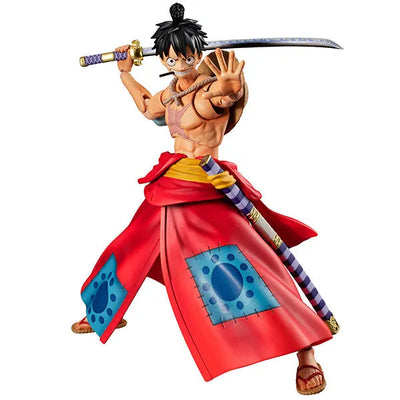 Variable Action Heroes - One Piece - Monkey D. Luffy (MegaHouse)ㅤ – MegaHouse – ActionFigureBrasil — ângulo diferente