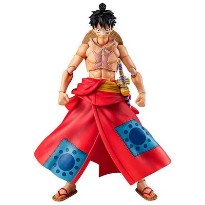 Variable Action Heroes - One Piece - Monkey D. Luffy (MegaHouse)ㅤ – MegaHouse – ActionFigureBrasil — detalhe do produto
