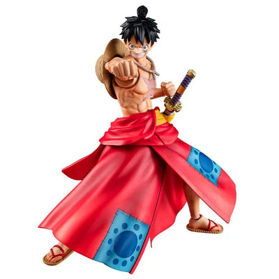 Variable Action Heroes - One Piece - Monkey D. Luffy (MegaHouse)ㅤ – MegaHouse – ActionFigureBrasil — embalagem
