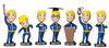 Vault Boy 111 Bobbleheads 7 Pack - ActionFigure Brasil