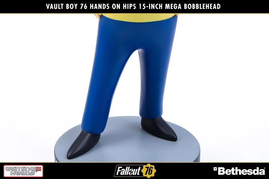 Vault Boy 76 (Hands on Hips) Mega Bobblehead (Hands on Hips) – Gaming Heads – ActionFigure Brasil