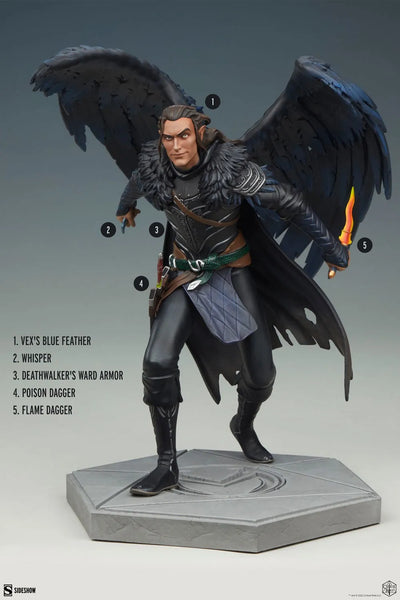 Vax'ildan - Vox Machina - LIMITED EDITION – Sideshow Collectibles – ActionFigure Brasil