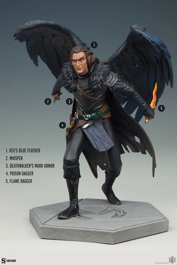 Vax'ildan - Vox Machina - LIMITED EDITION – Sideshow Collectibles – ActionFigure Brasil