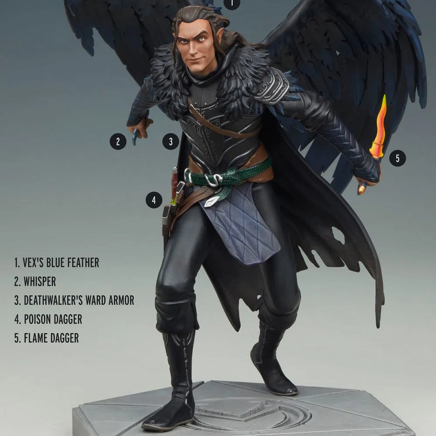 Vax'ildan - Vox Machina - LIMITED EDITION – Sideshow Collectibles – ActionFigure Brasil