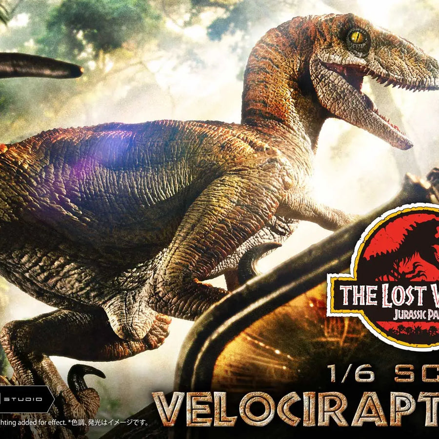 Velociraptor (Bonus Version) The Lost World: Jurassic Park (Film) – Prime1Studio – ActionFigure Brasil