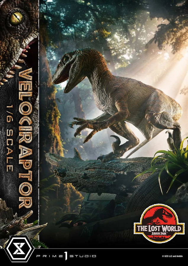 Velociraptor (Bonus Version) The Lost World: Jurassic Park (Film) – Prime1Studio – ActionFigure Brasil