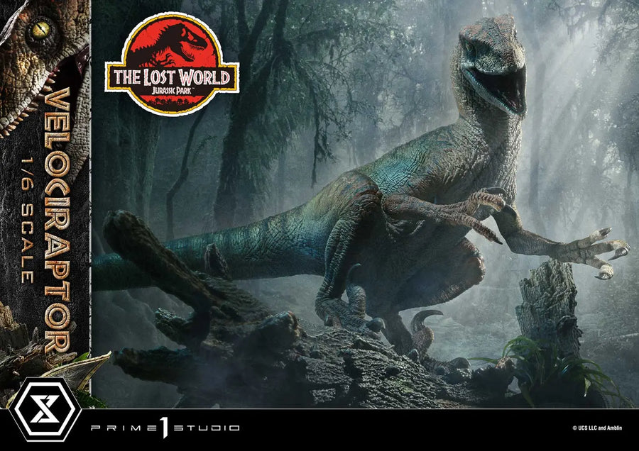 Velociraptor (Bonus Version) The Lost World: Jurassic Park (Film) – Prime1Studio – ActionFigure Brasil