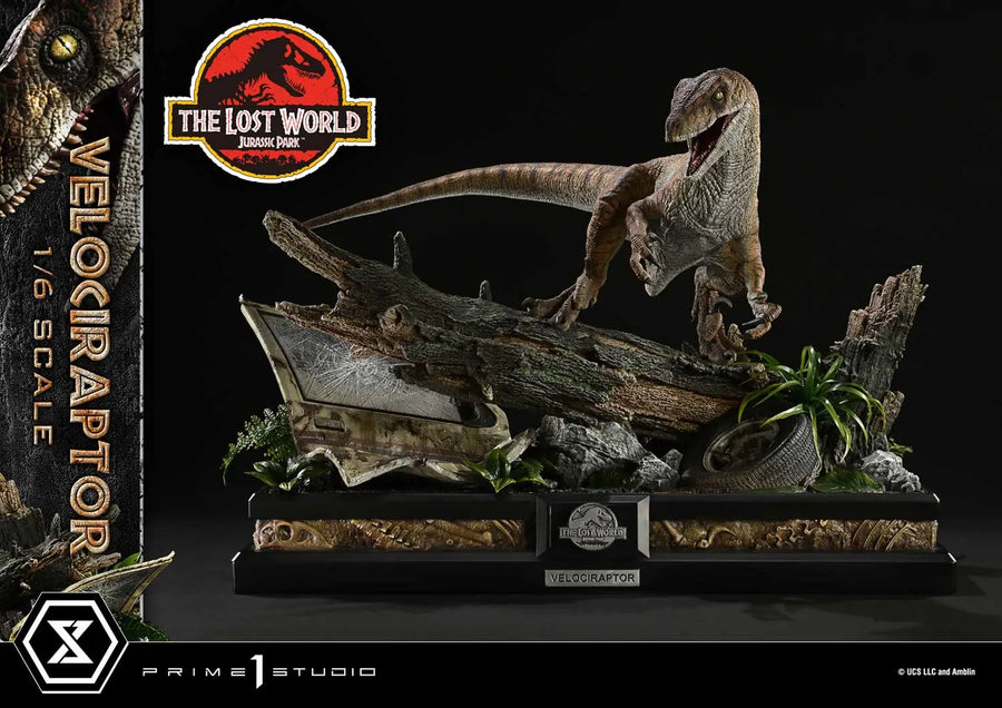 Velociraptor (Bonus Version) The Lost World: Jurassic Park (Film) – Prime1Studio – ActionFigure Brasil