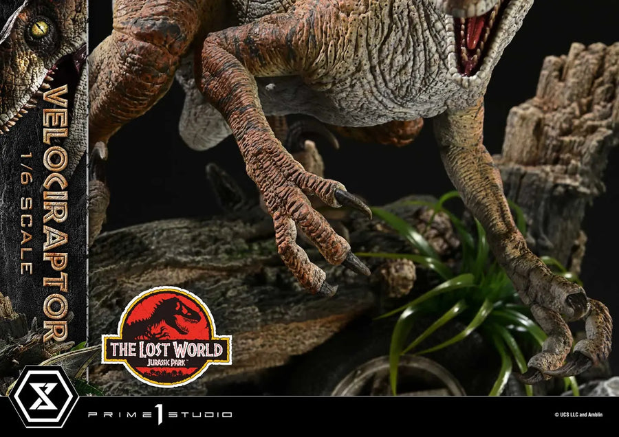 Velociraptor (Bonus Version) The Lost World: Jurassic Park (Film) – Prime1Studio – ActionFigure Brasil