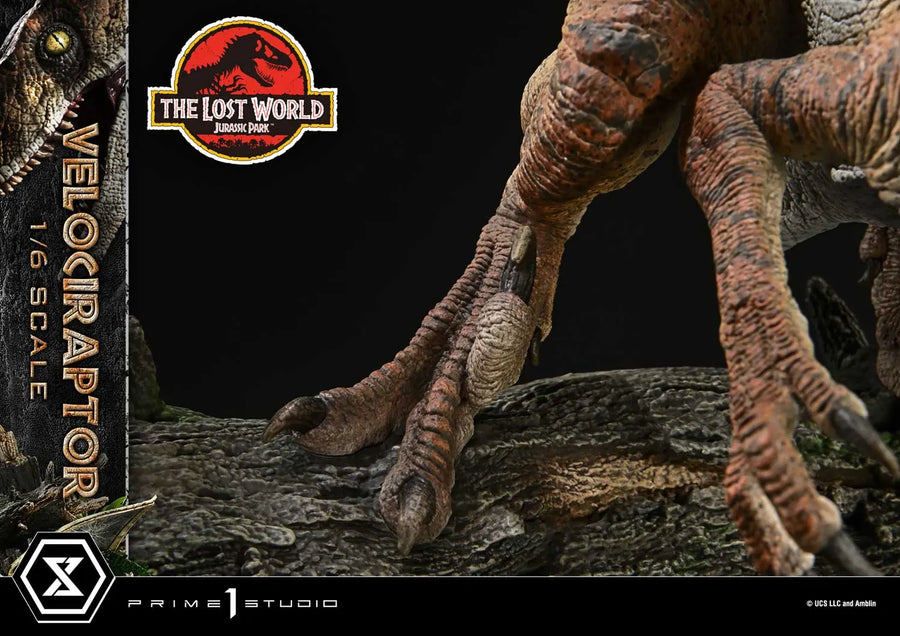 Velociraptor (Bonus Version) The Lost World: Jurassic Park (Film) – Prime1Studio – ActionFigure Brasil