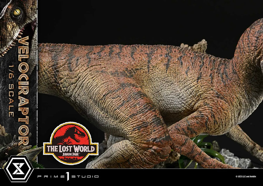 Velociraptor (Bonus Version) The Lost World: Jurassic Park (Film) – Prime1Studio – ActionFigure Brasil