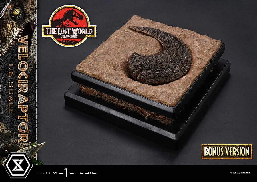 Velociraptor (Bonus Version) The Lost World: Jurassic Park (Film) – Prime1Studio – ActionFigure Brasil
