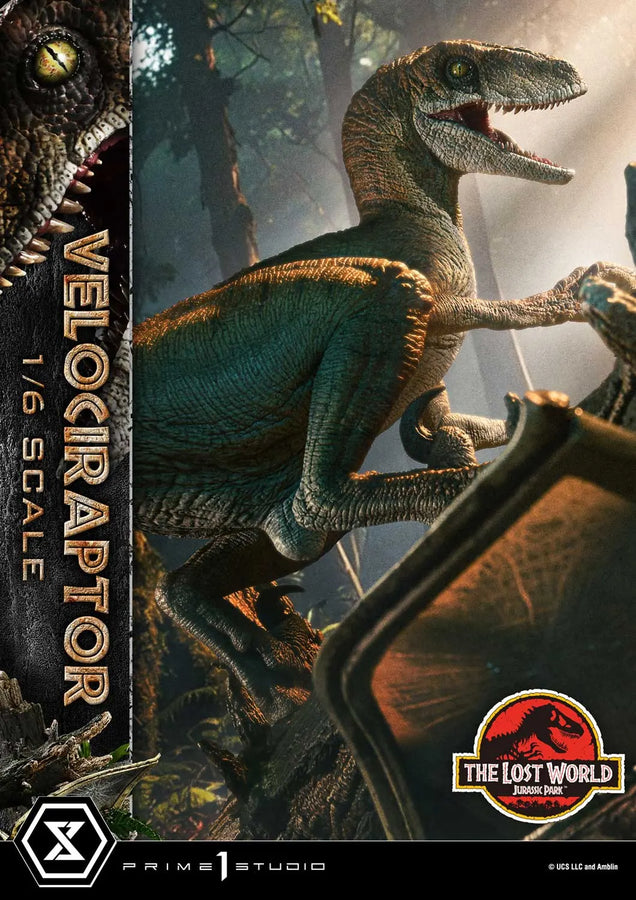 Velociraptor (Bonus Version) The Lost World: Jurassic Park (Film) – Prime1Studio – ActionFigure Brasil