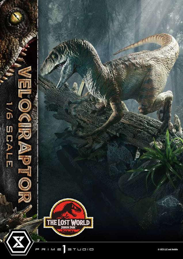 Velociraptor (Bonus Version) The Lost World: Jurassic Park (Film) – Prime1Studio – ActionFigure Brasil