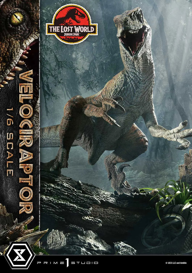 Velociraptor (Bonus Version) The Lost World: Jurassic Park (Film) – Prime1Studio – ActionFigure Brasil