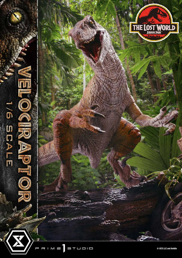 Velociraptor (Bonus Version) The Lost World: Jurassic Park (Film) – Prime1Studio – ActionFigure Brasil