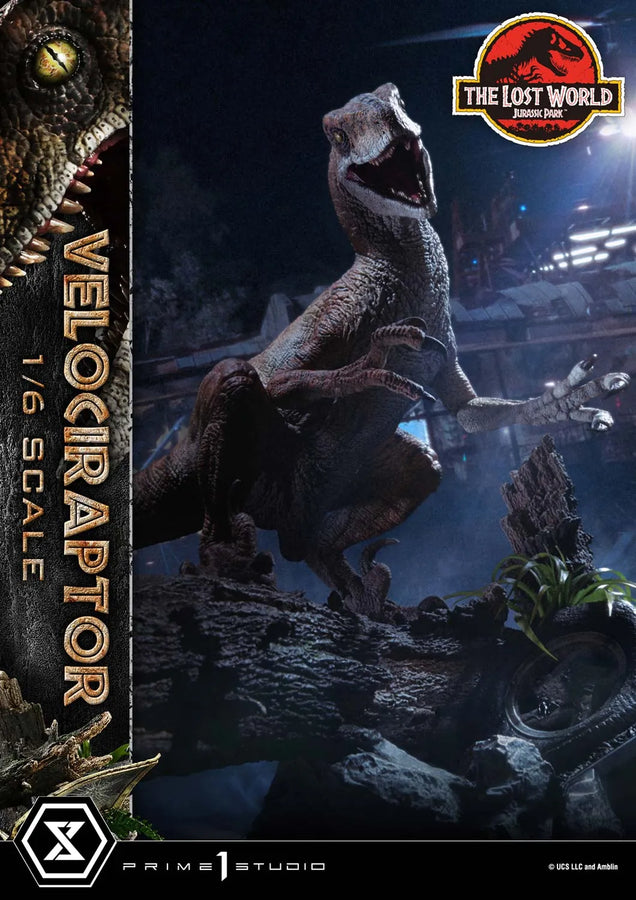 Velociraptor (Bonus Version) The Lost World: Jurassic Park (Film) – Prime1Studio – ActionFigure Brasil