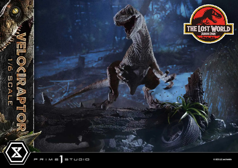 Velociraptor (Bonus Version) The Lost World: Jurassic Park (Film) – Prime1Studio – ActionFigure Brasil