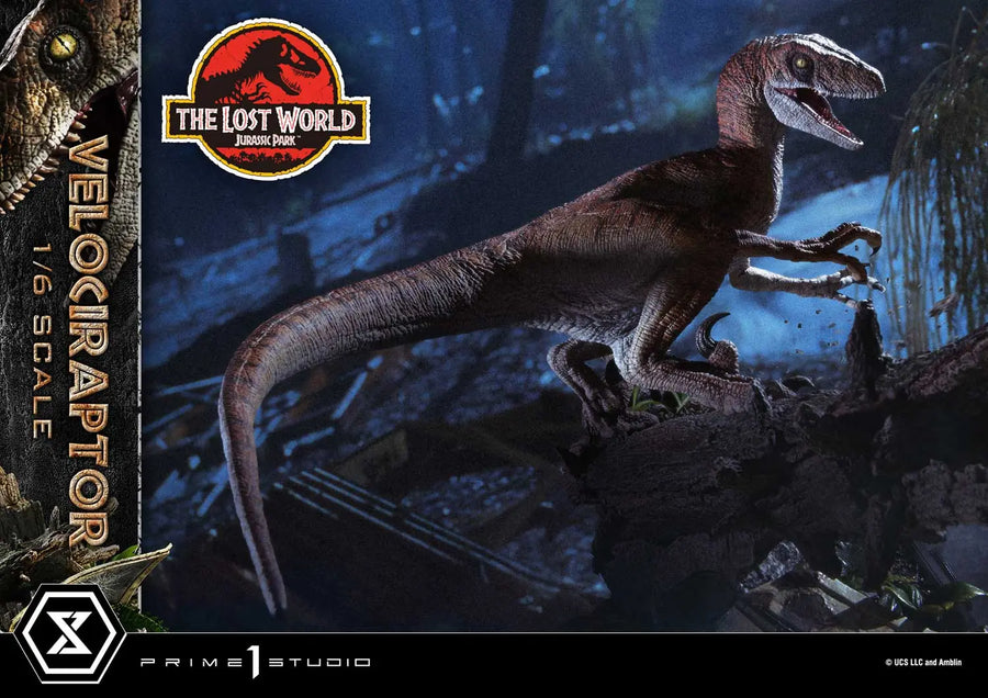 Velociraptor (Bonus Version) The Lost World: Jurassic Park (Film) – Prime1Studio – ActionFigure Brasil