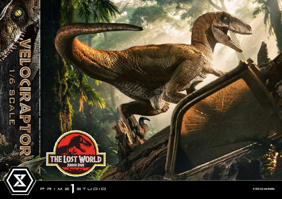 Velociraptor (Bonus Version) The Lost World: Jurassic Park (Film) – Prime1Studio – ActionFigure Brasil