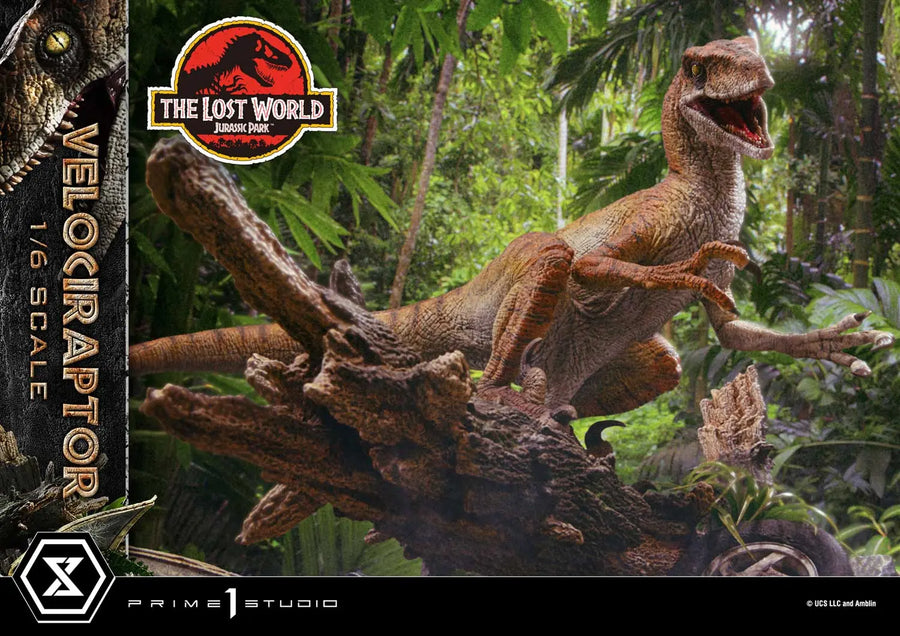 Velociraptor (Bonus Version) The Lost World: Jurassic Park (Film) – Prime1Studio – ActionFigure Brasil