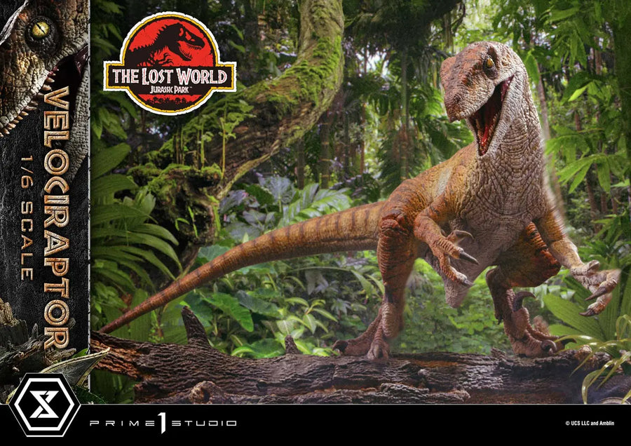 Velociraptor (Bonus Version) The Lost World: Jurassic Park (Film) – Prime1Studio – ActionFigure Brasil