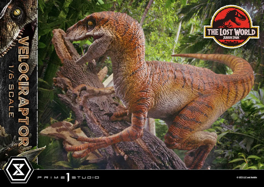 Velociraptor (Bonus Version) The Lost World: Jurassic Park (Film) – Prime1Studio – ActionFigure Brasil