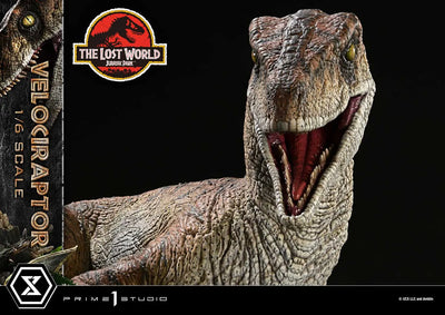 Velociraptor (Bonus Version) The Lost World: Jurassic Park (Film) – Prime1Studio – ActionFigure Brasil
