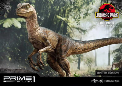 Velociraptor (Close Mouth Edition) Jurassic Park (Film) – Prime1Studio – ActionFigure Brasil
