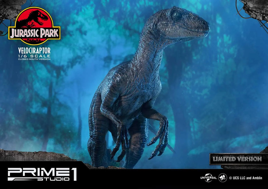 Velociraptor (Close Mouth Edition) Jurassic Park (Film) – Prime1Studio – ActionFigure Brasil