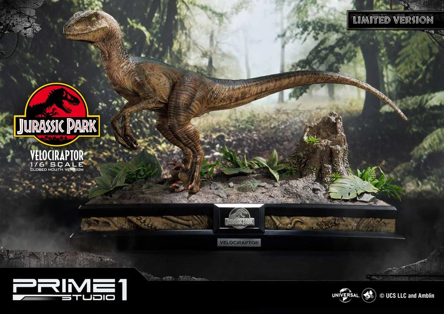 Velociraptor (Close Mouth Edition) Jurassic Park (Film) – Prime1Studio – ActionFigure Brasil