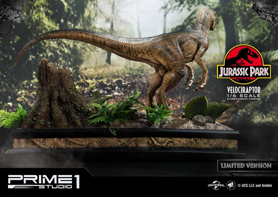 Velociraptor (Close Mouth Edition) Jurassic Park (Film) – Prime1Studio – ActionFigure Brasil